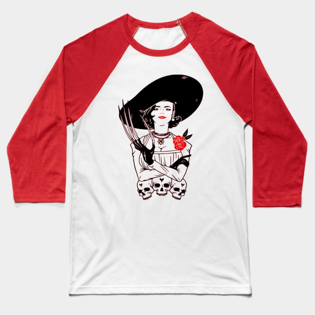 Lady Dimitrescu Baseball T-Shirt by OtakuPapercraft